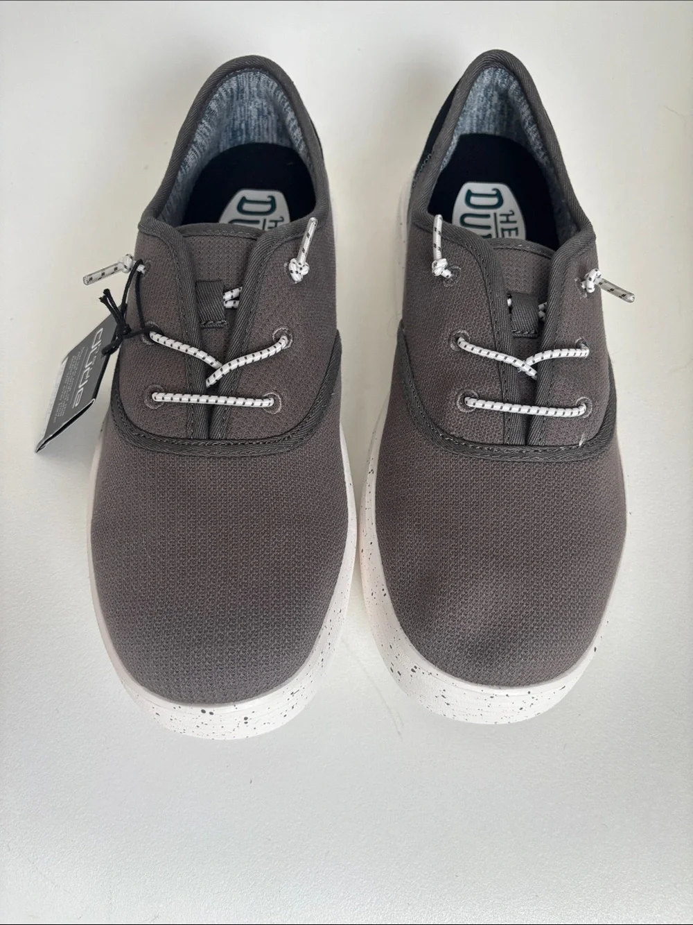 Hey Dude Men’s Slip-On Loafers in Charcoal